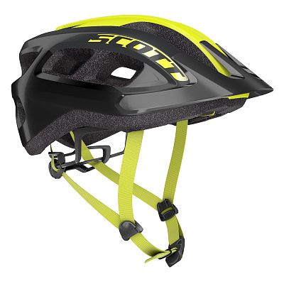 Превью  Шлем велосипедный SCOTT Supra Black/Radium Yellow